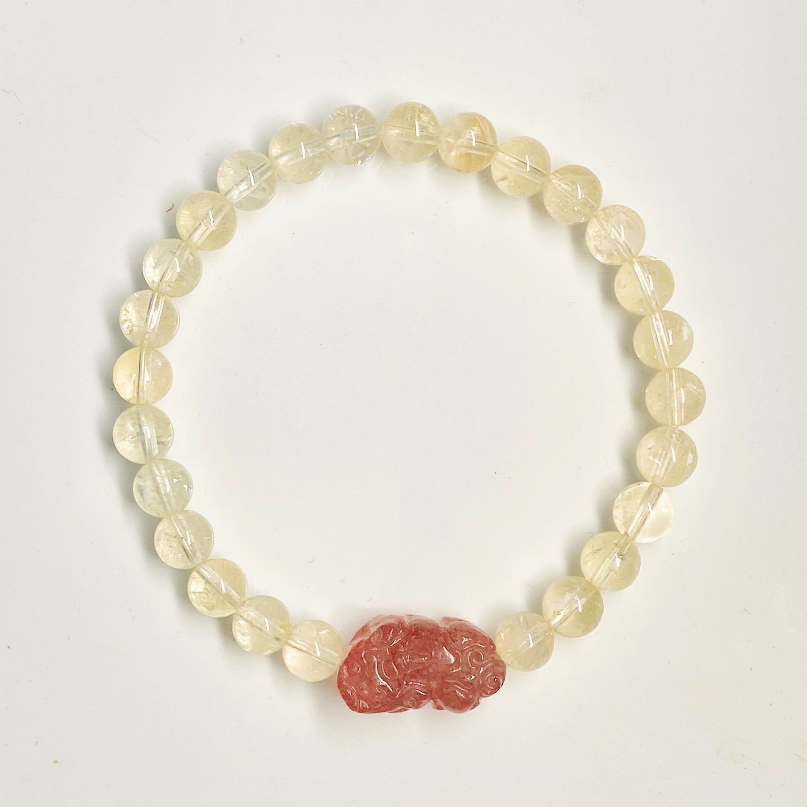 Citrine & Pi Xiu Wealth Bracelet